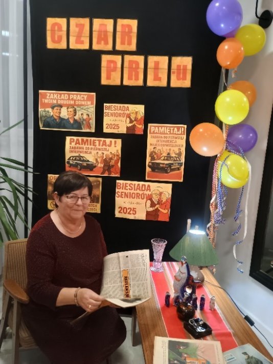 GOPS Gorlice zdjęcie seniorów podczas zajęć