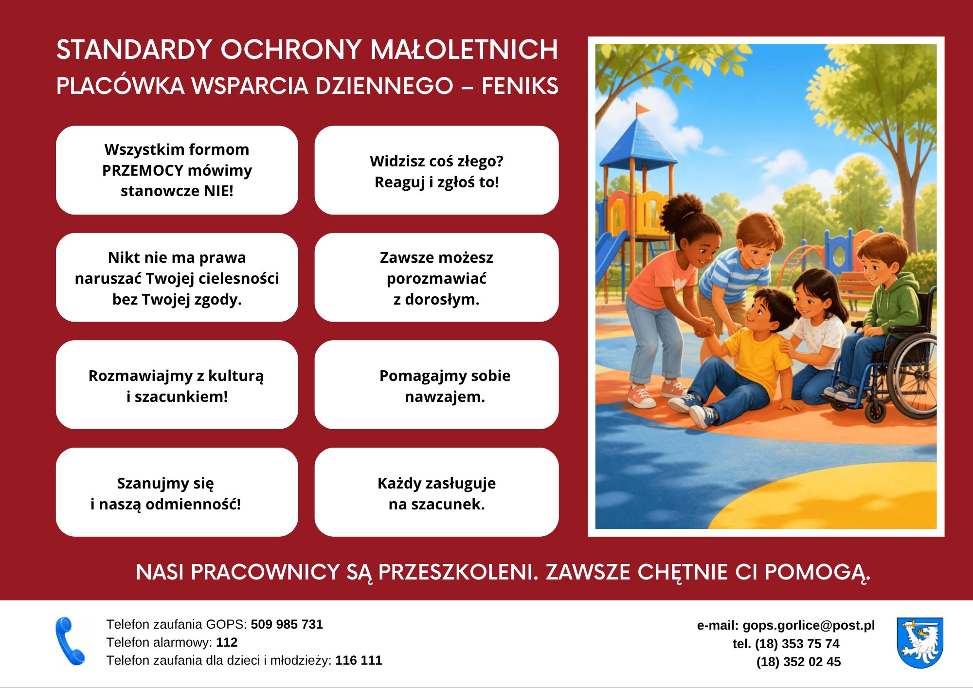 Ulotka Standardy Ochrony Małoletnich