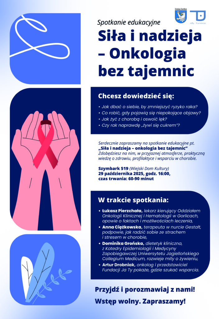 PLAKAT Sila i nadzieja onkologia 